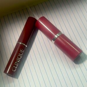New Clinique lip products (Plum Pop & Black Honey)
